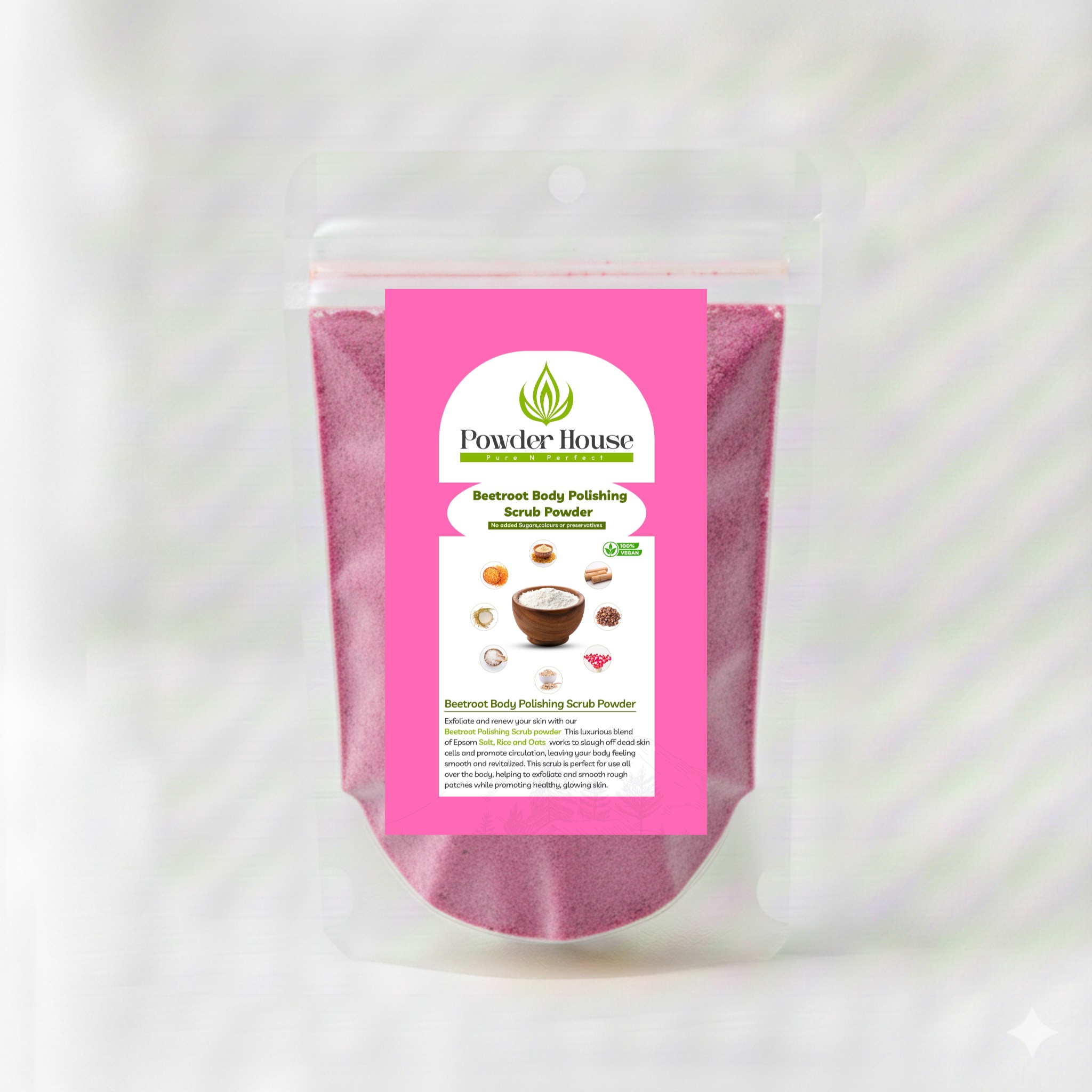 Beetroot Body Polishing Scrub Powder